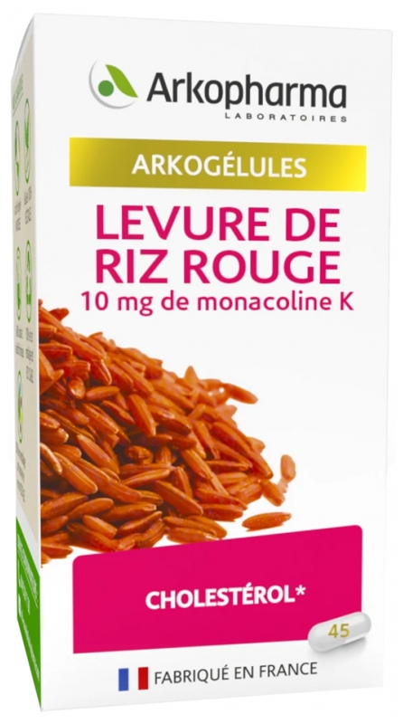 Arkopharma Arkocápsulas Levadura de Arroz Rojo 45 Cápsulas