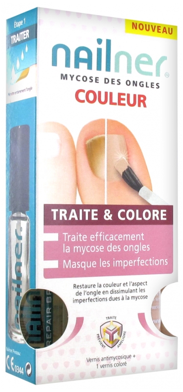 Nailner Mycose Des Ongles Traite Colore 2 Vernis