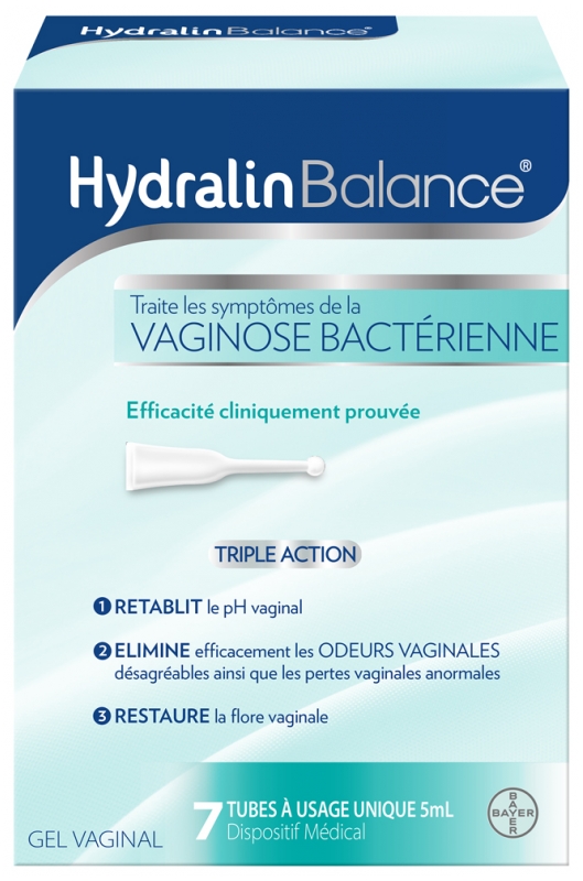 Hydralin Balance Gel Vaginal 7 Tubes X 5 Ml