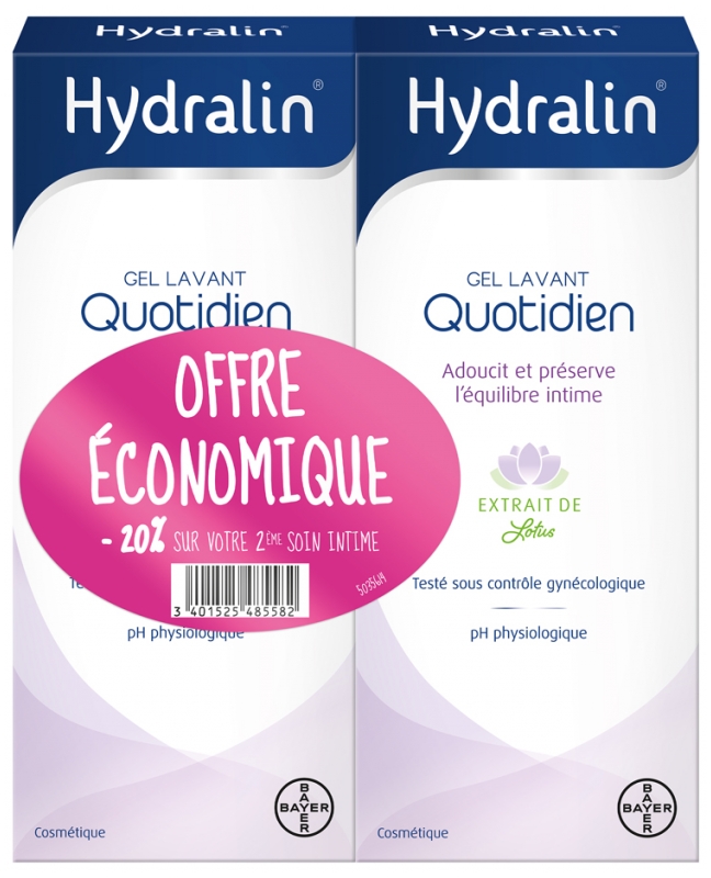 Bayer Hydralin Apaisa Soothing Solution 2X200Ml (3401525485582)
