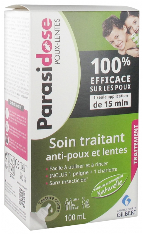 Parasidose Poux Lentes Soin Traitant 100 Ml