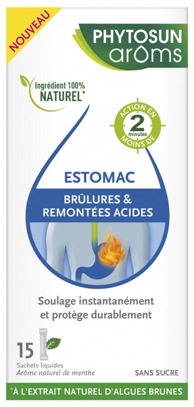 Phytosun Arôms Estomac 15 Sachets Liquides