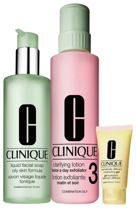 Clinique Set Schone Haut Misch Und Fettige Haut