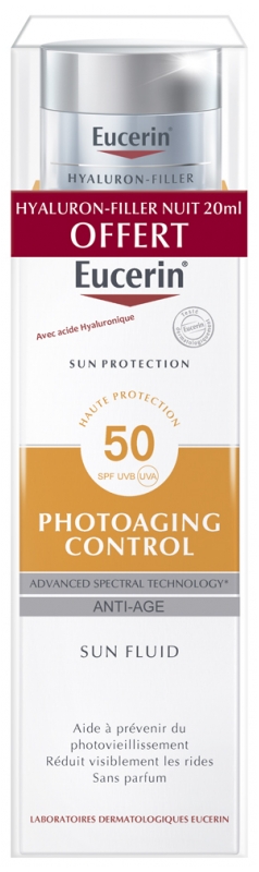 eucerin photoaging control sun fluid with hyaluronic acid spf 50