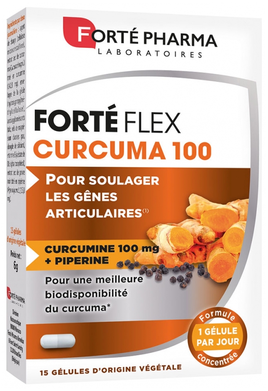 Forté Pharma Expert Anti chute Effets Secondaires Forté Pharma Curcuma 100 15 Gélules