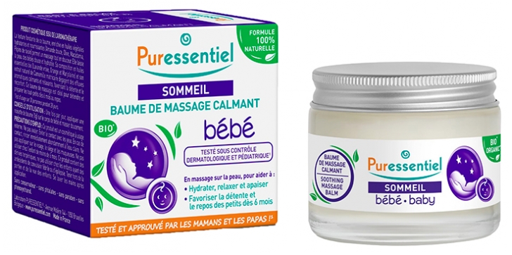 Puressentiel Rest Relax Soothing Massage Balm Baby 30ml