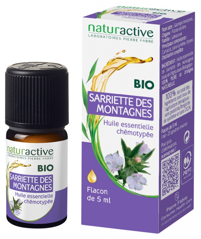 Naturactive Organic Essential Oil Mountains Savory (Satureja Montana L ...