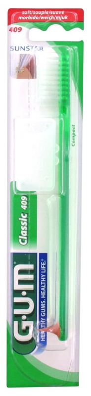 GUM Toothbrush Classic 409 - Colour: Green