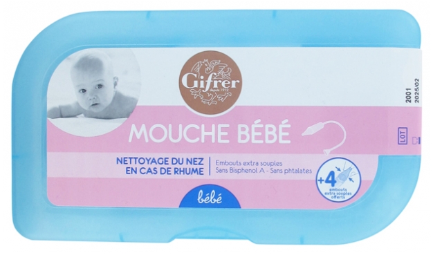 Gifrer Mouche Bebe 4 Embouts Offerts