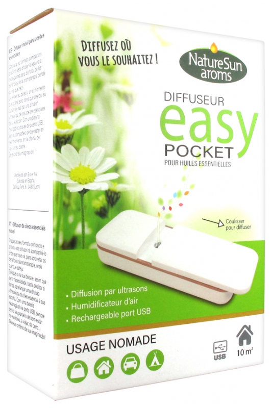 NatureSun Aroms Diffuseur Easy Pocket pour Huiles Essentielles