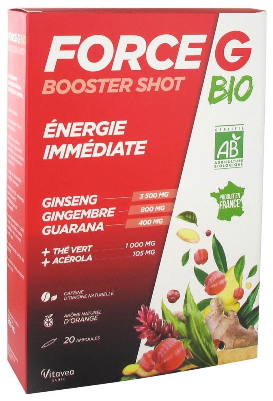 Nutrisante Force G Booster Shot Bio Ampoules