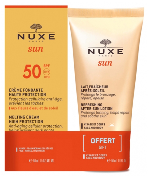 nuxe face sun cream