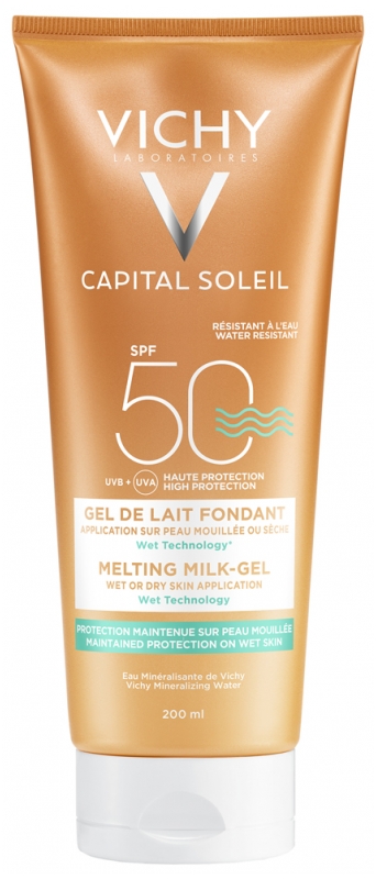 vichy spf 50 water