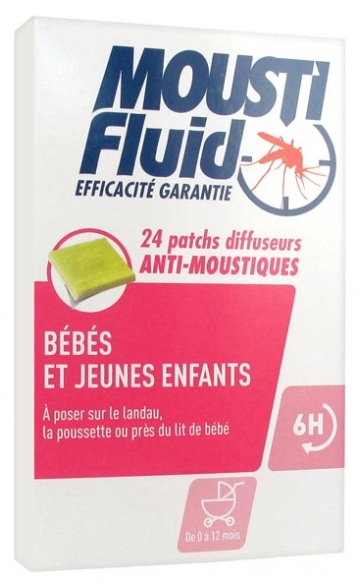 Moustifluid Patchs Bebes Et Jeunes Enfants 24 Patchs