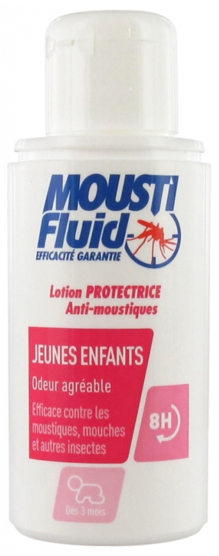 Moustifluid Lotion Protectrice Anti Moustiques Jeunes Enfants 75 Ml