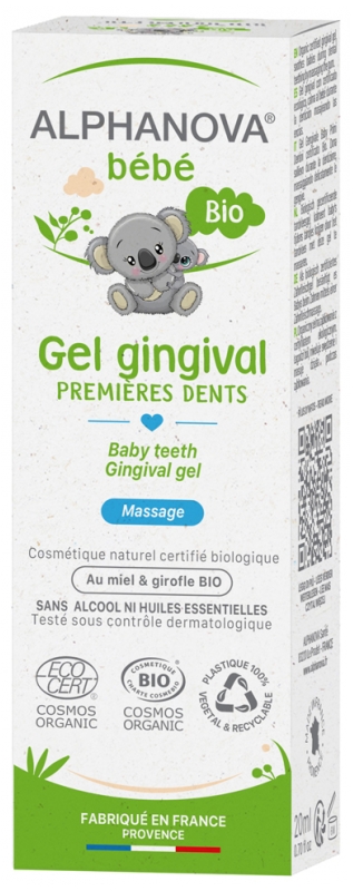 Alphanova Baby Gum Gel First Teeth Organic ml