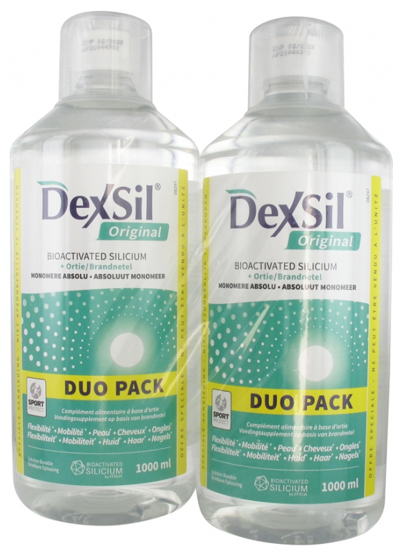 Dexsil Original Drinkable Solution Organic Silicon 2 x 1L