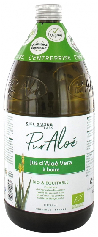 Pur Aloe Zumo De Aloe Vera Para Beber Bio 1000 Ml