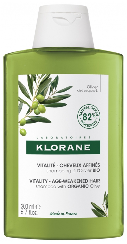 Klorane Vitalite Cheveux Affines Shampoing A L Olivier Bio 0 Ml