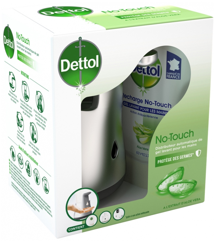 Dettol No Touch Kit Aloe Vera 250ml