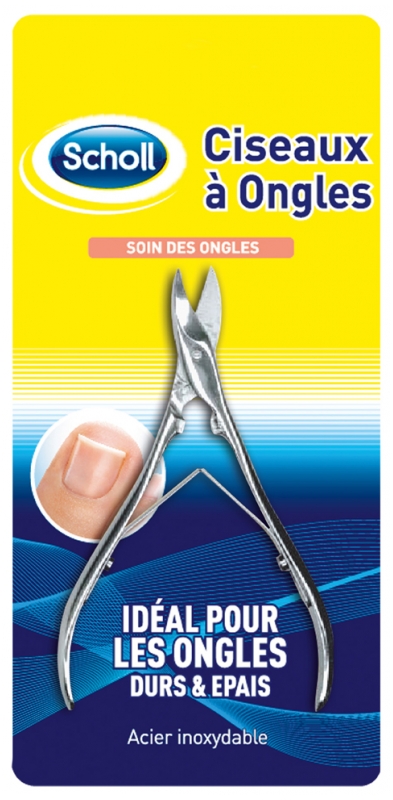 Scholl Ciseaux A Ongles Durs Et Epais