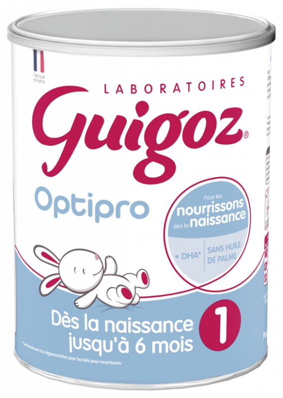 Guigoz Optipro 1 Lait 1er Age Des La Naissance Jusqu A 6 Mois 800 G