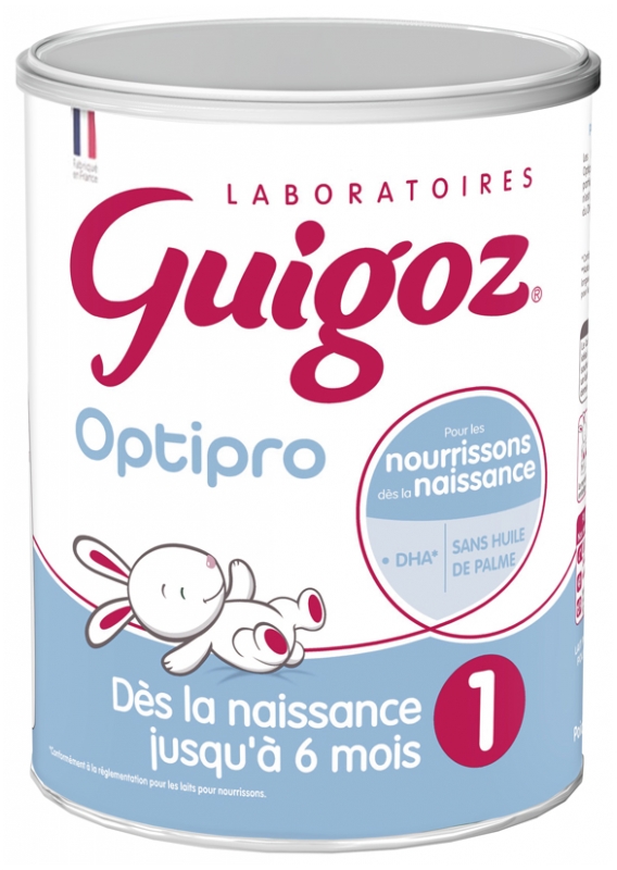 Guigoz Optipro 1 1. Alter Milch Ab der Geburt bis 6 Monate 800 g