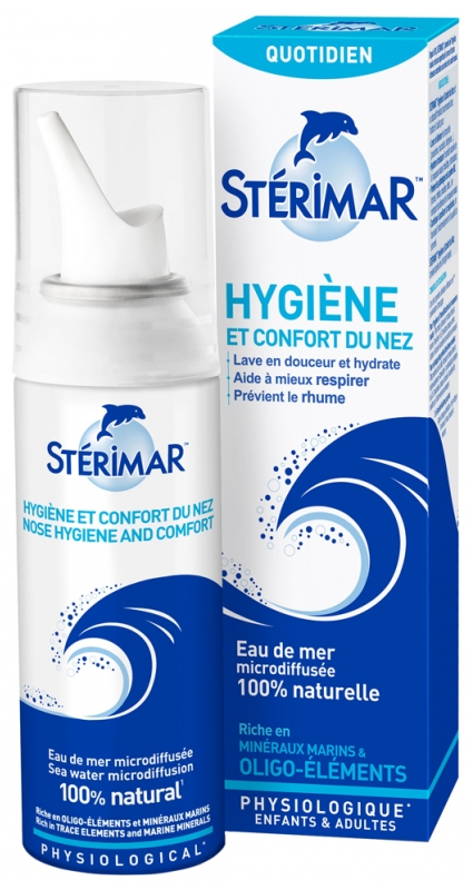 Stérimar Baby Nasenspray 2x100ml - Meerwasser Nasenhygiene | Sanfte Reinigung Für Babys Ab 3 Jahren