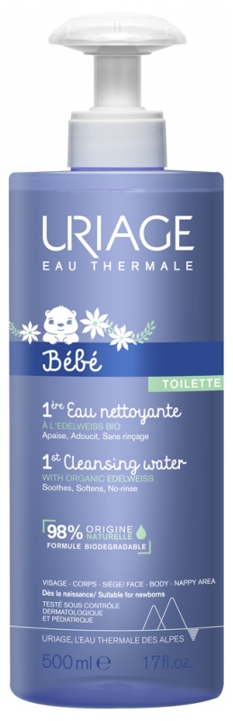 Uriage Baby 1 Reinigendes Wasser 500 Ml
