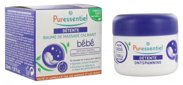 Puressentiel Rest Relax Soothing Massage Balm Baby 30ml