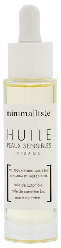 Minima[liste] Huile Visage Peaux Sensibles Bio 30 ml