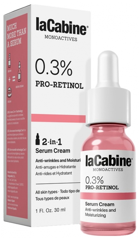 laCabine Monoactives 0,3% Pro-Retinol Sérum Crème 30 ml