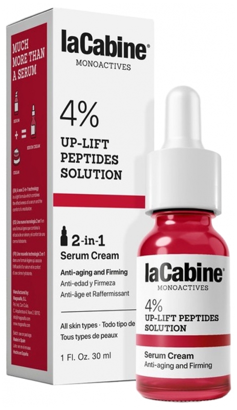 laCabine Monoactives 4% Up-Lift Peptides Sérum Crème 30 ml