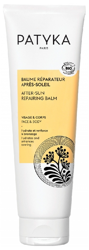 PATYKA Baume Réparateur Après-Soleil Bio 150 ml