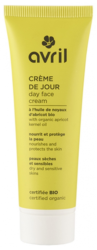 Avril Crème de Jour Peaux Sèches et Sensibles Bio 50 ml