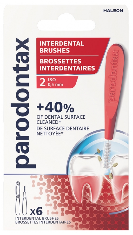 Parodontax 6 Brossettes Interdentaires