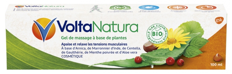 VoltaNatura Gel de Massage à Base de Plantes 100 ml