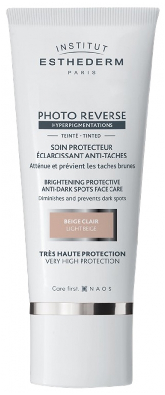 Institut Esthederm Photo Reverse Soin Protecteur Éclaircissant Anti-taches Teinté 50 ml