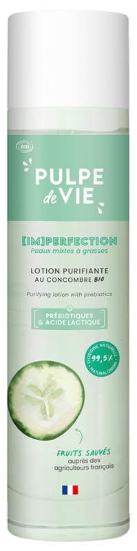 Pulpe de Vie Lotion Purifiante au Concombre Bio 150 ml 1