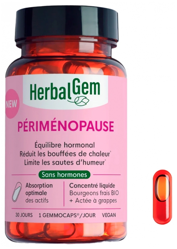 HerbalGem Périménopause 30 Gélules