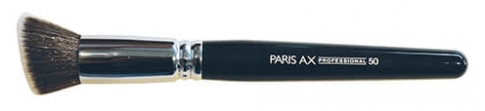 Parisax Pro Pinceau Fond de Teint Fluide Noir Parisax