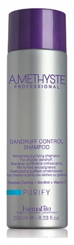 FarmaVita Shampooing Anti-pelliculaire Purify Amethyste