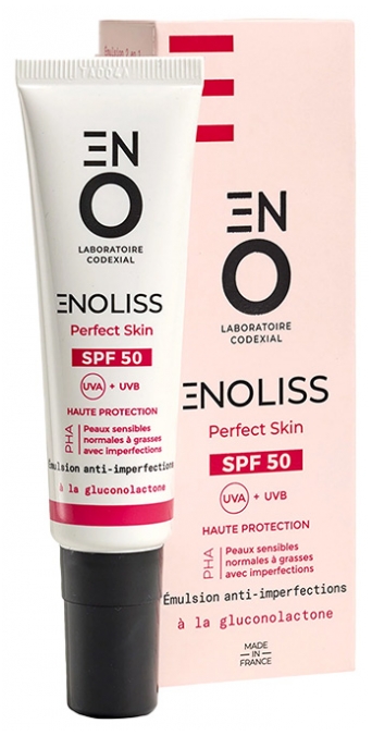 Codexial Enoliss Perfect Skin Émulsion Anti-Imperfections SPF50 30 ml