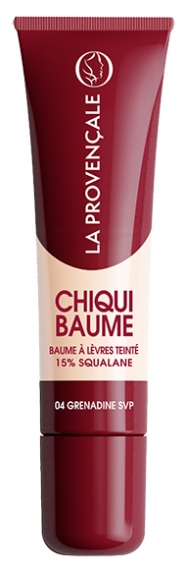 La Provençale Bio Chiqui Baume à Lèvres Teinté 10 ml - Teinte : 04 Grenadine SVP