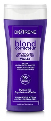 Biorène Blond Correcteur Shampoing Déjaunisseur Violet 200 ml