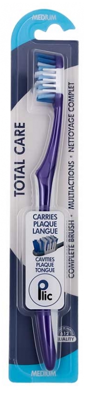 Plic Dental Total Care Brosse à Dents Medium