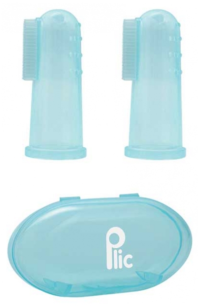 Plic Dental Brosse Dentaire Silicone 3 Mois et + 2 Doigtiers