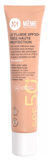 MÊME Le Fluide Solaire Peaux Sensibles SPF50+ 40 ml