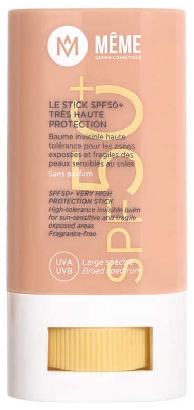 MÊME Le Stick Solaire Peaux Sensibles SPF50+ 18 g