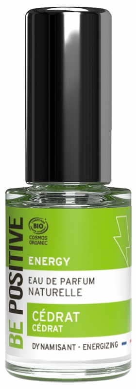 Be Positive Energy Eau de Parfum Cédrat Dynamisant Bio 15 ml